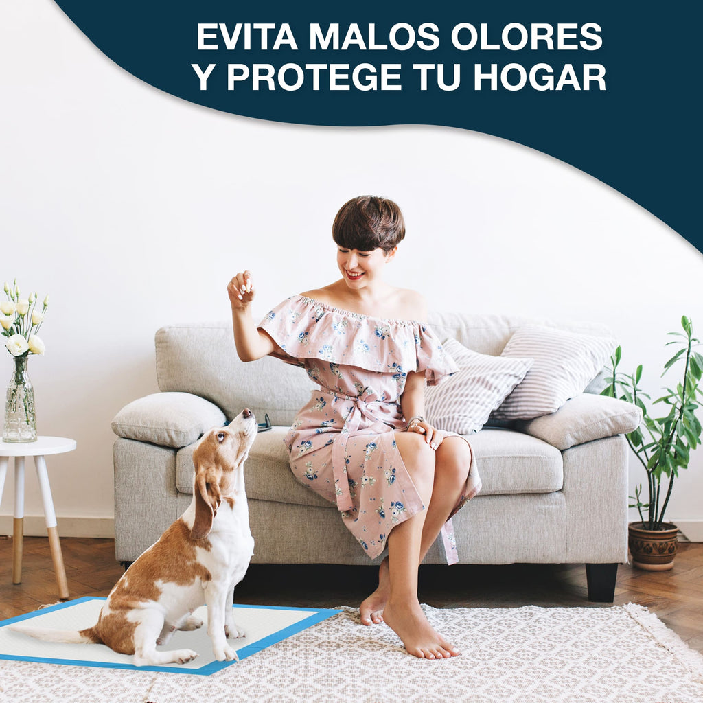 Empapadores para perros CIVINZON medidas 60x60 cm 100 Unidades máxima absorción